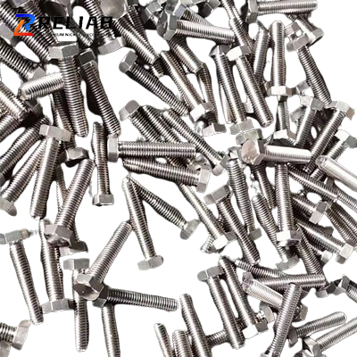 Titāna sakausējuma skrūvju sešstūra galva din933