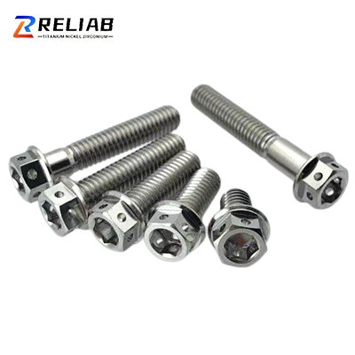 Titāna atloka skrūves motociklam